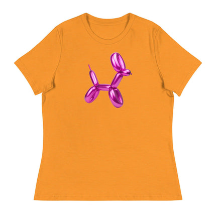 Balloon Dog (Women's Relaxed T-Shirt)-Women's T-Shirts-Swish Embassy