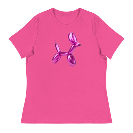 Balloon Dog (Women's Relaxed T-Shirt)-Women's T-Shirts-Swish Embassy