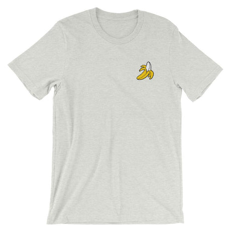 Banana (Embroidered T-Shirt)-Embroidered T-Shirts-Swish Embassy