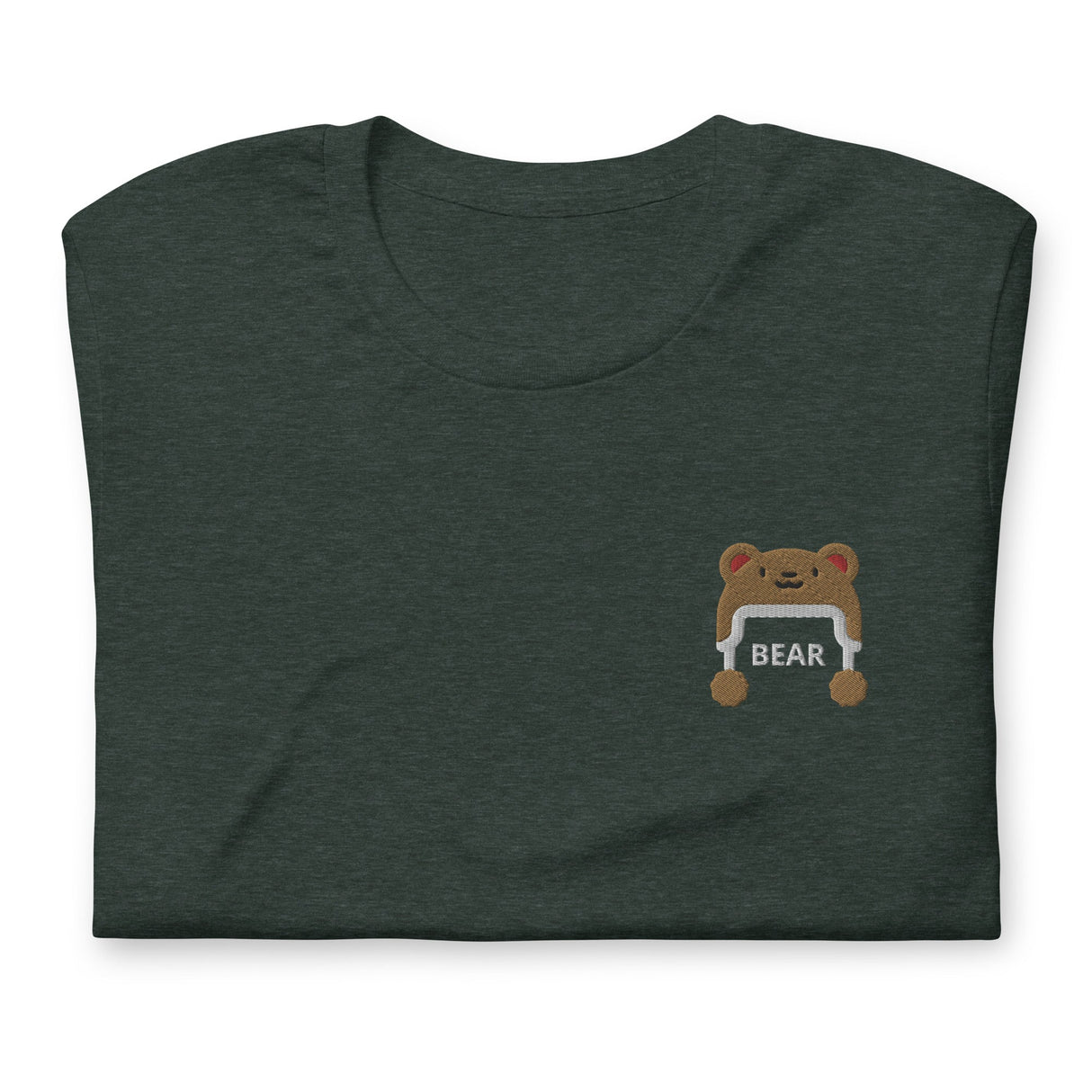 Bear Hat (Bear)-Christmas T-Shirts-Swish Embassy