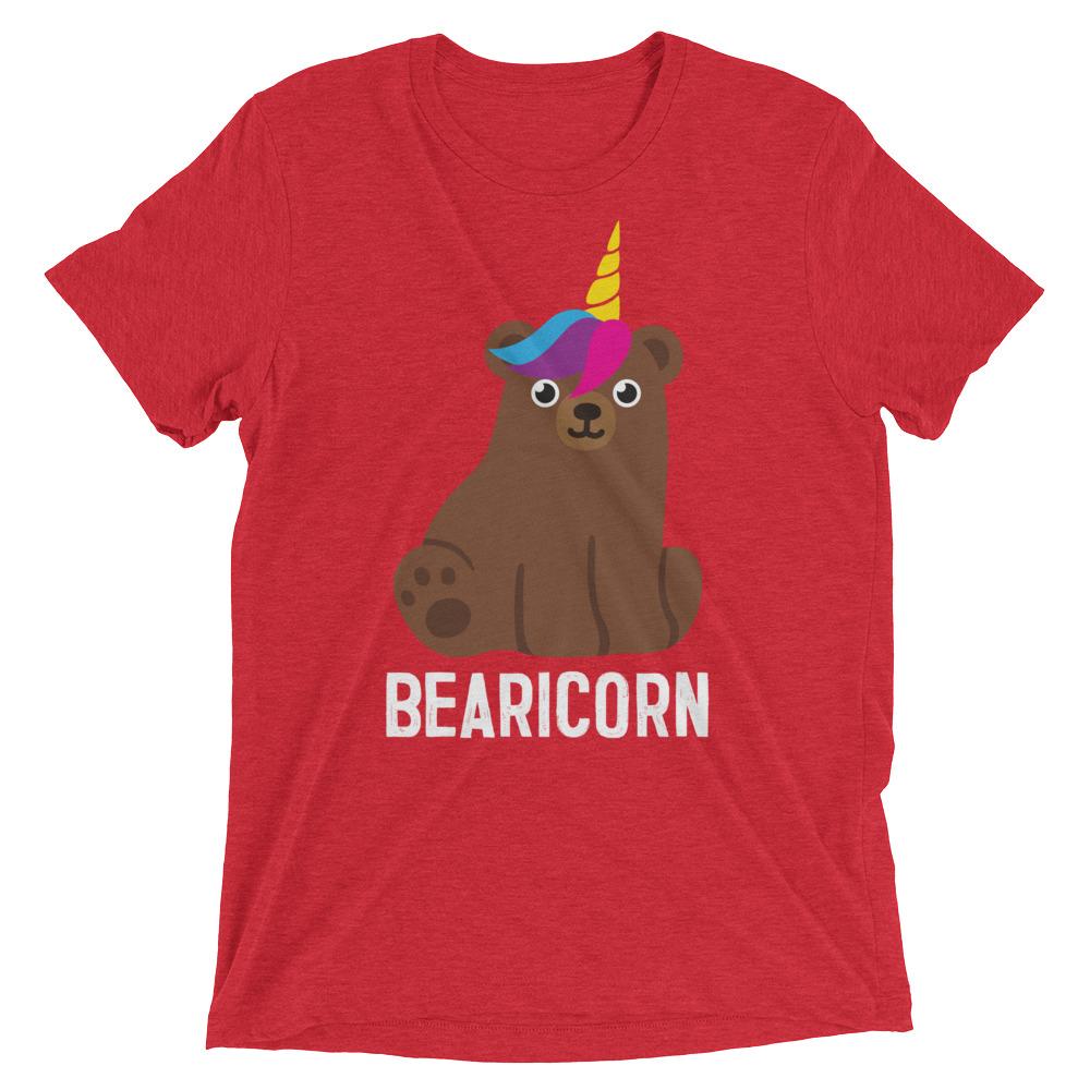 Bearicorn (Triblend)-Triblend T-Shirt-Swish Embassy