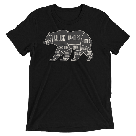 Bear's Anatomy (Triblend)-Triblend T-Shirt-Swish Embassy