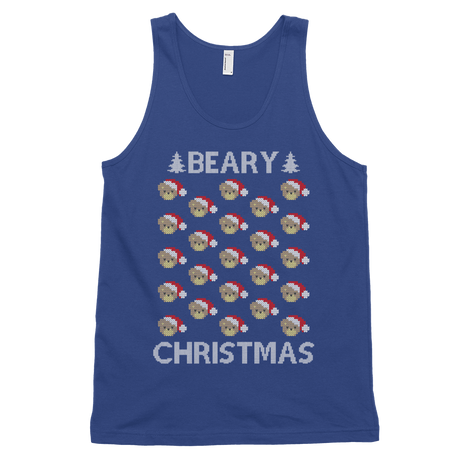 Beary Christmas (Tank Top)-Tank Top-Swish Embassy