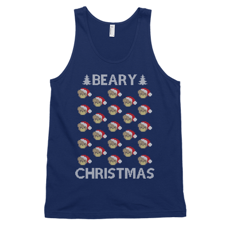 Beary Christmas (Tank Top)-Tank Top-Swish Embassy