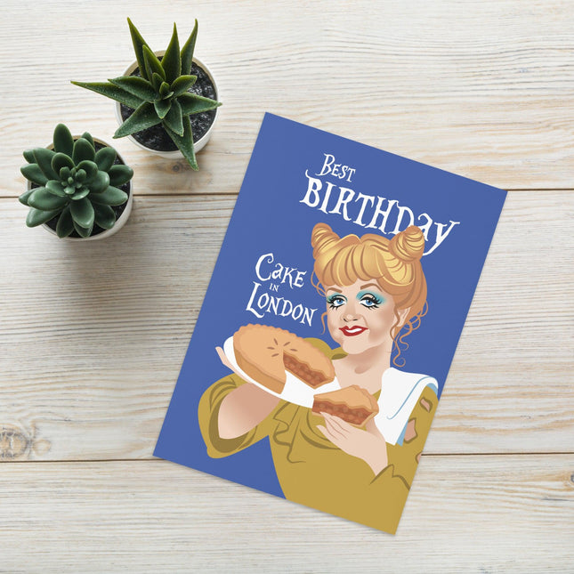 Best Cakes in London (Birthday Card)-Birthday Card-Swish Embassy