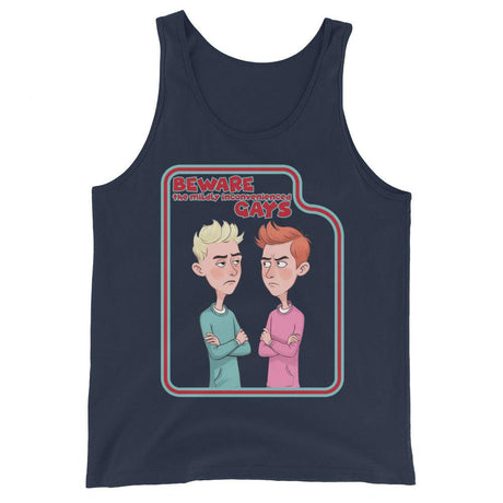 Beware the Gays (Tank Top)-Tank Top-Swish Embassy