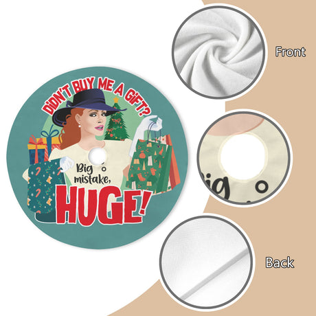 Big Mistake Xmas (Tree Skirt)-Tree Skirts-Swish Embassy