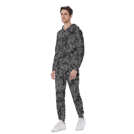 Black Hanky (AOP Union Suit)-AOP Union Suit-Swish Embassy
