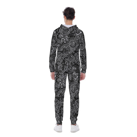 Black Hanky (AOP Union Suit)-AOP Union Suit-Swish Embassy