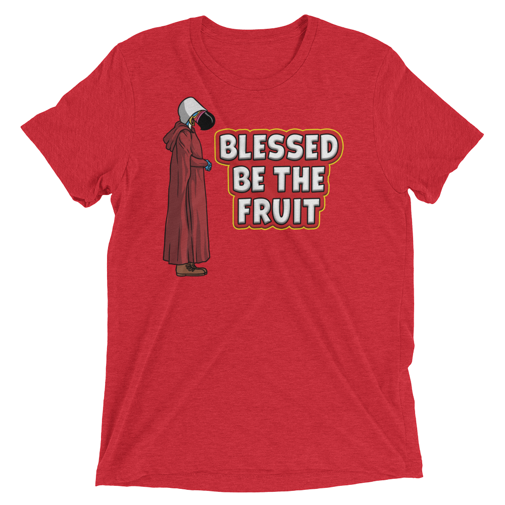 Blessed Be The Fruit (Triblend)-Triblend T-Shirt-Swish Embassy