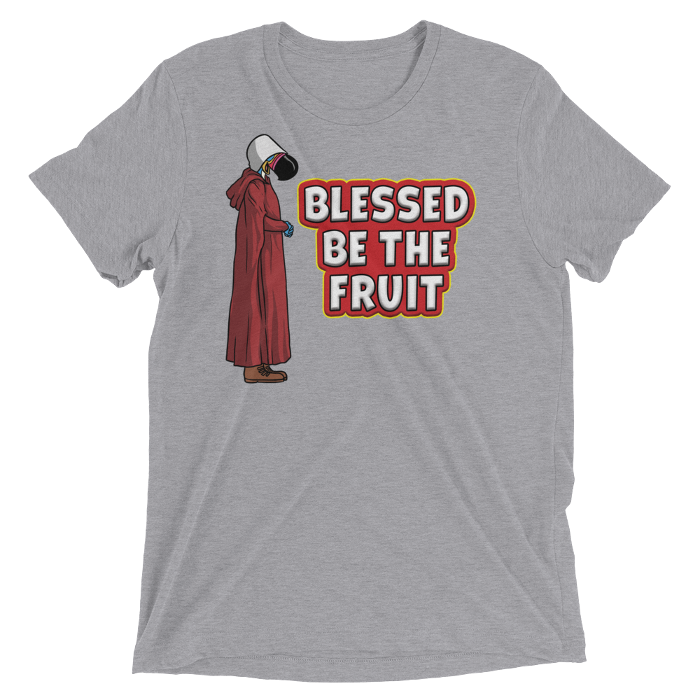 Blessed Be The Fruit (Triblend)-Triblend T-Shirt-Swish Embassy