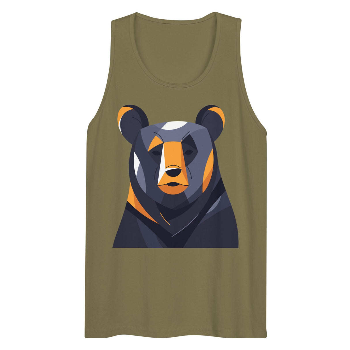 Blue Bear (Tank Top)-Tank Top-Swish Embassy