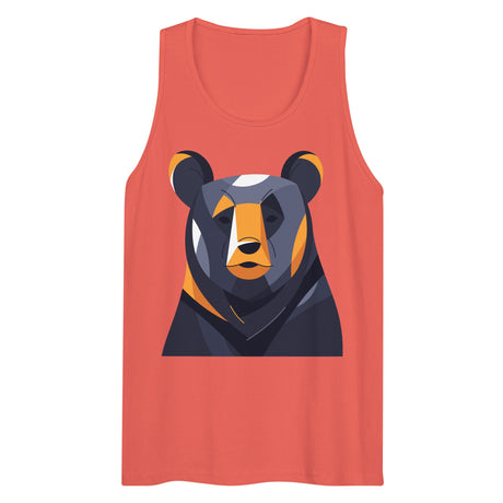 Blue Bear (Tank Top)-Tank Top-Swish Embassy