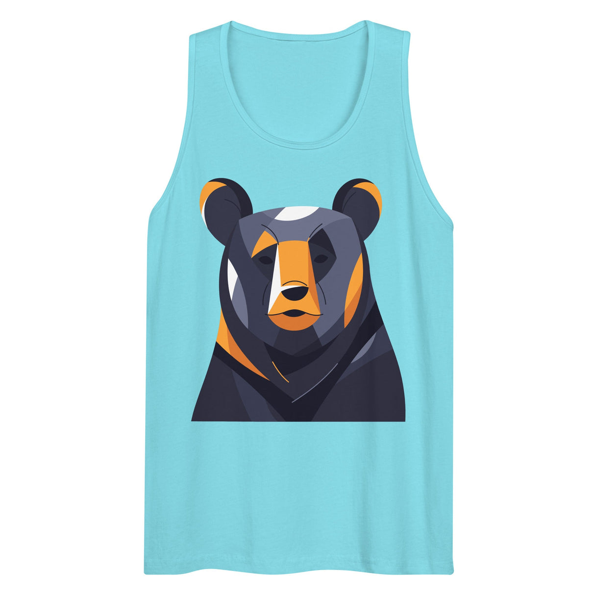 Blue Bear (Tank Top)-Tank Top-Swish Embassy