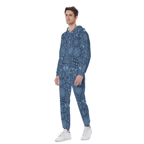 Blue Hanky (AOP Union Suit)-AOP Union Suit-Swish Embassy