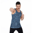 Blue Hanky (Allover Tank Top)-Allover Tank Top-Swish Embassy