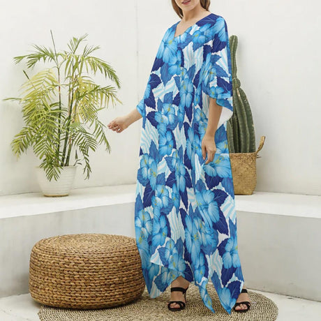 Blue Hawaii (Kaftan)-Kaftan-Swish Embassy