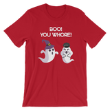 Boo! You Whore!-Halloween T-Shirt-Swish Embassy