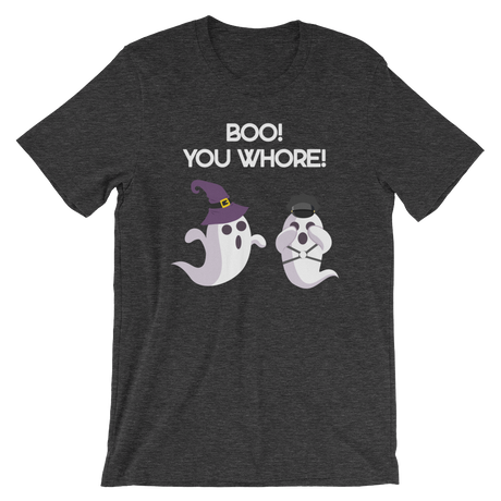 Boo! You Whore!-Halloween T-Shirt-Swish Embassy