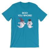 Boo! You Whore!-Halloween T-Shirt-Swish Embassy