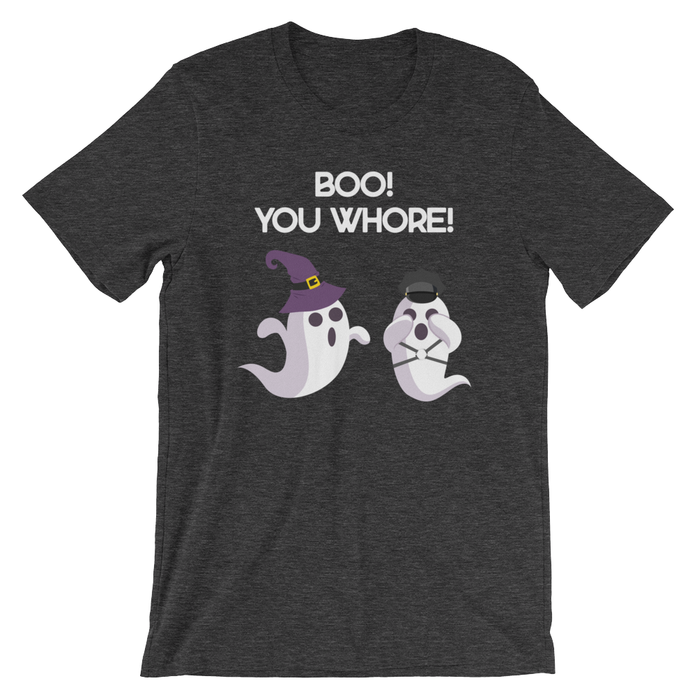 Boo! You Whore!-T-Shirts-Swish Embassy