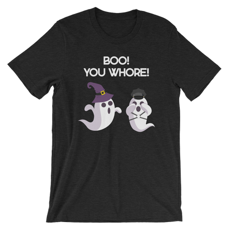 Boo! You Whore!-T-Shirts-Swish Embassy