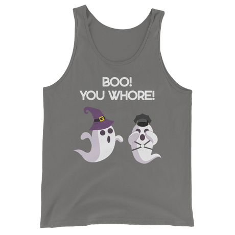 Boo! You Whore! (Tank Top)-Tank Top-Swish Embassy