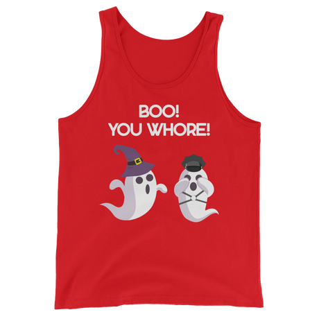 Boo! You Whore! (Tank Top)-Tank Top-Swish Embassy