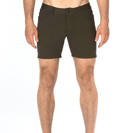 Booty Buster Shorts - Olive-Shorts-Swish Embassy
