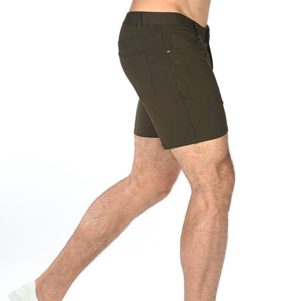 Booty Buster Shorts - Olive-Shorts-Swish Embassy