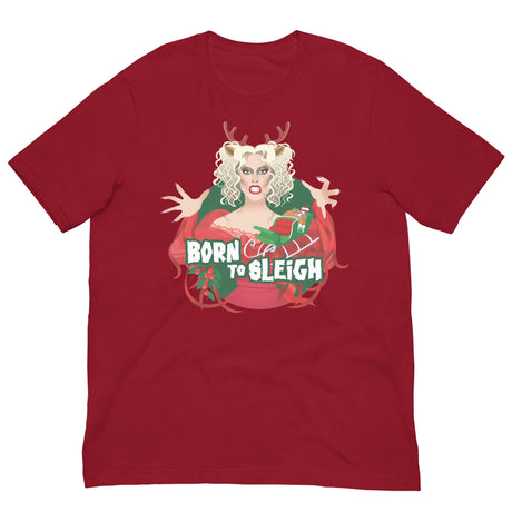Born to Sleigh-Christmas T-Shirts-Swish Embassy
