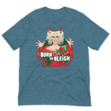 Born to Sleigh-T-Shirts-Swish Embassy
