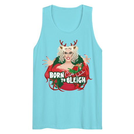 Born to Sleigh (Tank top)-Tank Top-Swish Embassy