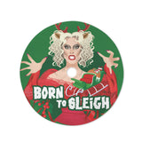 Born to Sleigh (Tree Skirt)-Tree Skirts-Swish Embassy