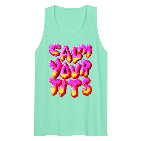 Calm Your T*ts (Tank Top)-Tank Top-Swish Embassy