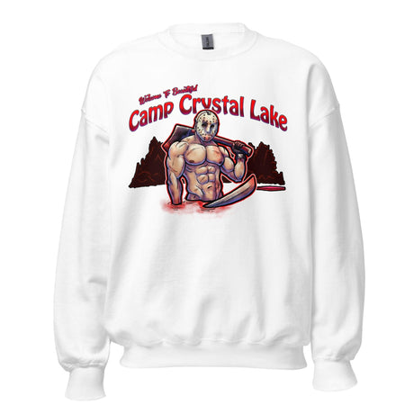 Camp Crystal Lake (Sweatshirt)-Sweatshirt-Swish Embassy