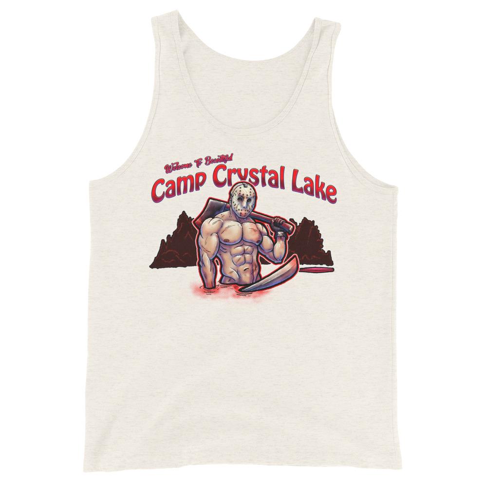 Camp Crystal Lake (Tank Top)-Tank Top-Swish Embassy