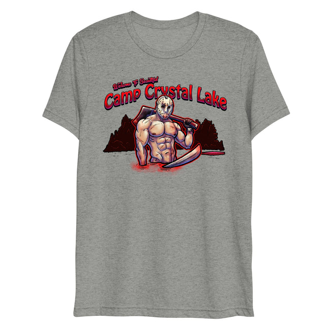 Camp Crystal Lake (Triblend)-Triblend T-Shirt-Swish Embassy