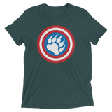 Cap'n Ameribear (Triblend)-Triblend T-Shirt-Swish Embassy