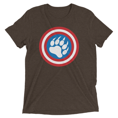 Cap'n Ameribear (Triblend)-Triblend T-Shirt-Swish Embassy