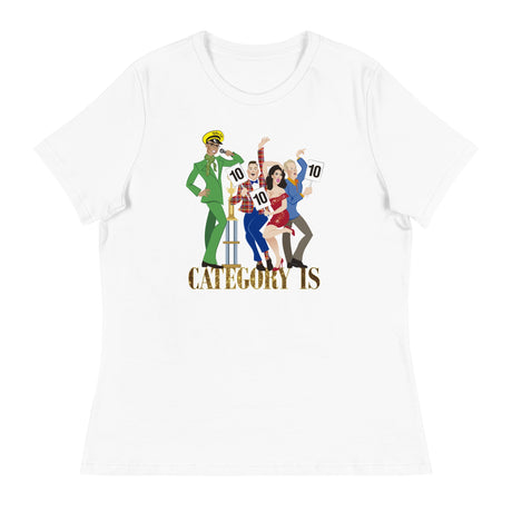 Category Is (Women's Relaxed T-Shirt)-Women's T-Shirts-Swish Embassy