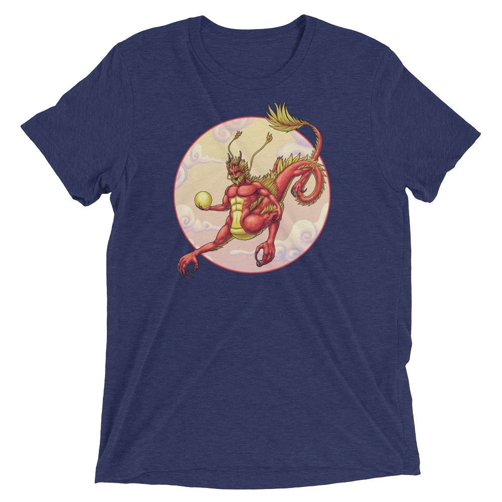 Centaur Dragon (Triblend)-Triblend T-Shirt-Swish Embassy