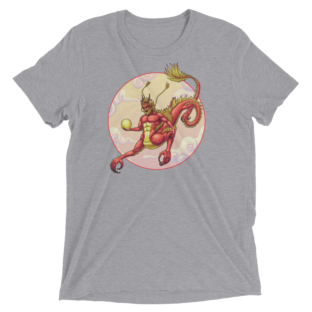 Centaur Dragon (Triblend)-Triblend T-Shirt-Swish Embassy