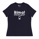 Check Your Battery (Women's Relaxed T-Shirt)-Women's T-Shirts-Swish Embassy
