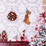 Checking the List (Sequin Christmas Stocking)-Christmas Stockings-Swish Embassy