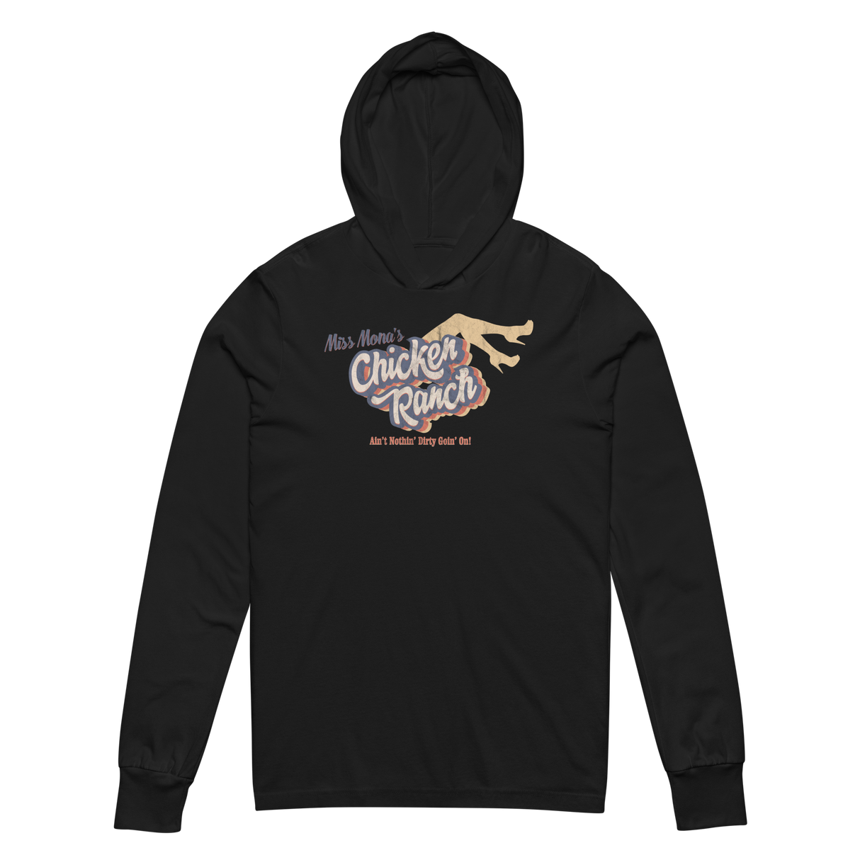 Chicken Ranch (Hooded T-Shirt)-Swish Embassy