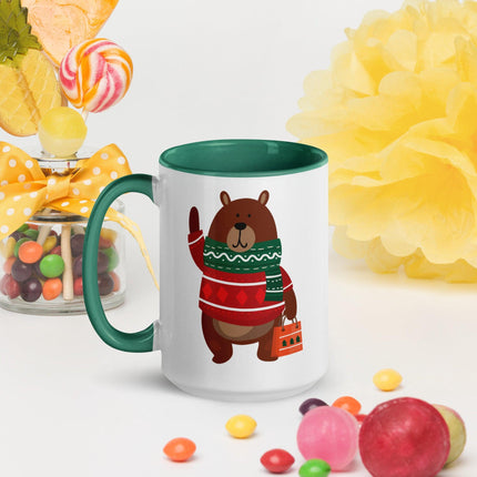 Christmas Bear (Christmas Mugs)-Christmas Mugs-Swish Embassy