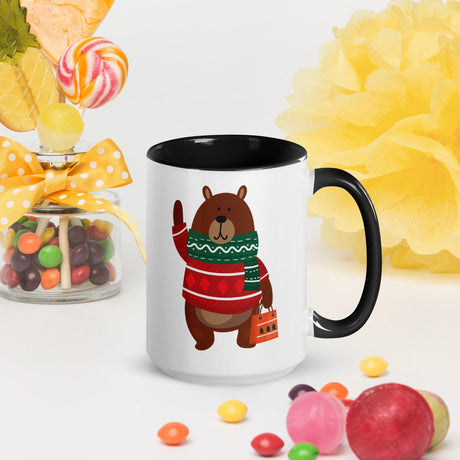 Christmas Bear (Christmas Mugs)-Christmas Mugs-Swish Embassy