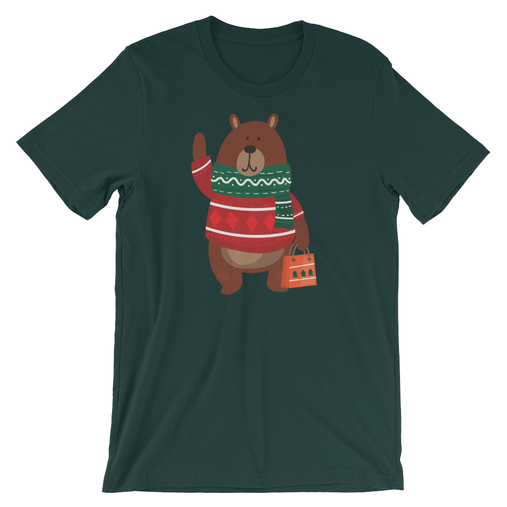 Christmas Bear-Christmas T-Shirts-Swish Embassy