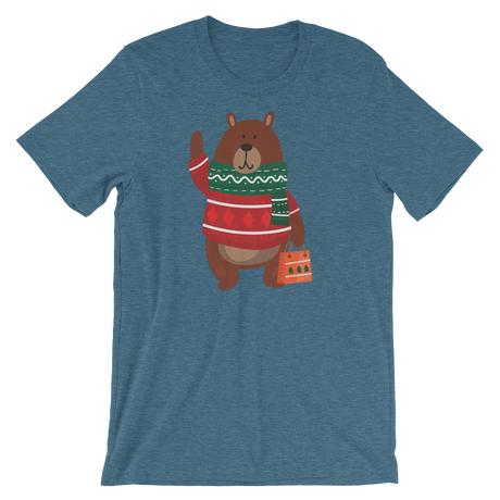 Christmas Bear-T-Shirts-Swish Embassy